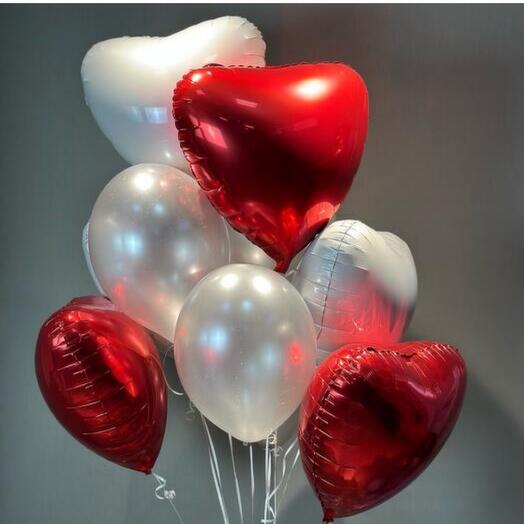 Набор из 9 воздушных Шаров с гелем