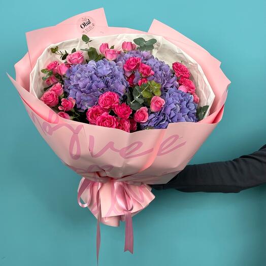 Hydrangea MIX bouquet