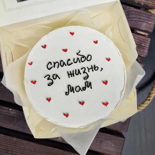 Бенто торт маме