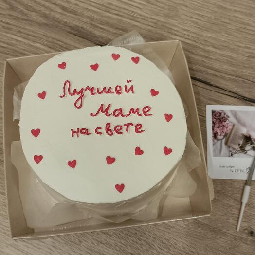 Бенто торт лучшей маме на свете