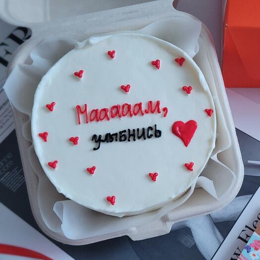 Бенто торт для любимой мамы/ подарок маме/ торт ко дню матери