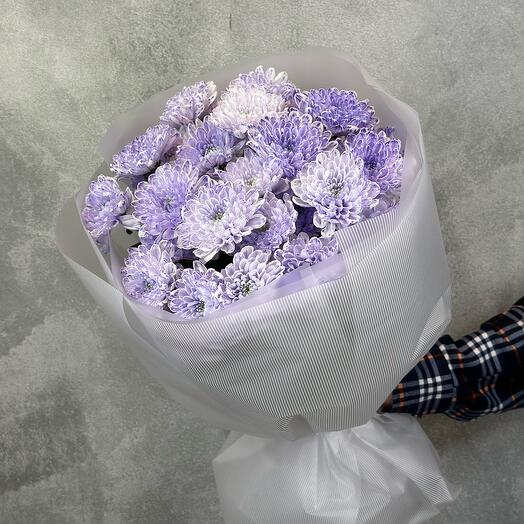 Monobooket de crisantemo de lavanda