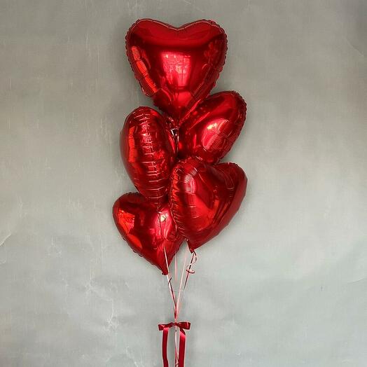 Сет из 5 шаров "Love"
