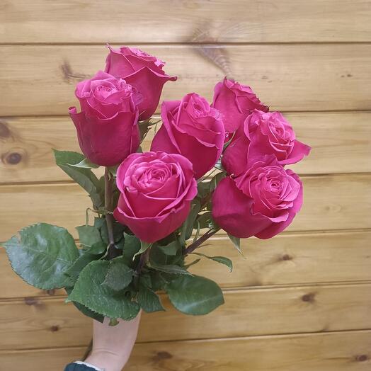 Rose Ecuador bouquet of 7 pieces