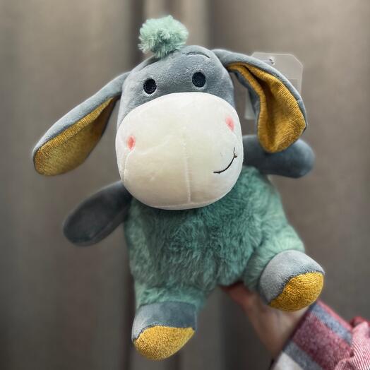 Игрушка мягкая Ослик