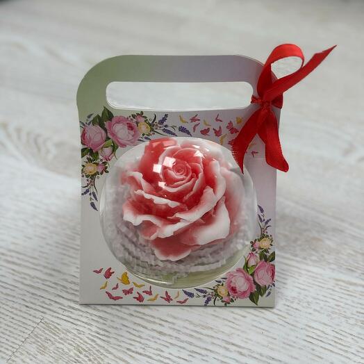 "Rose" мыло подарочное (ручная работа)