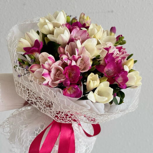 Bouquet of Freesias