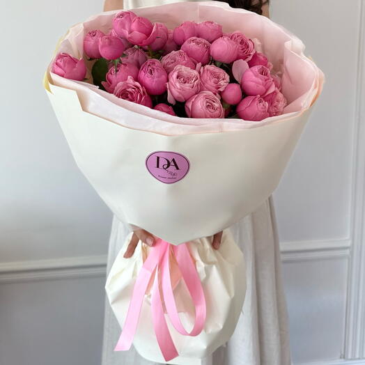 Пионовидные розы Mansfield pink