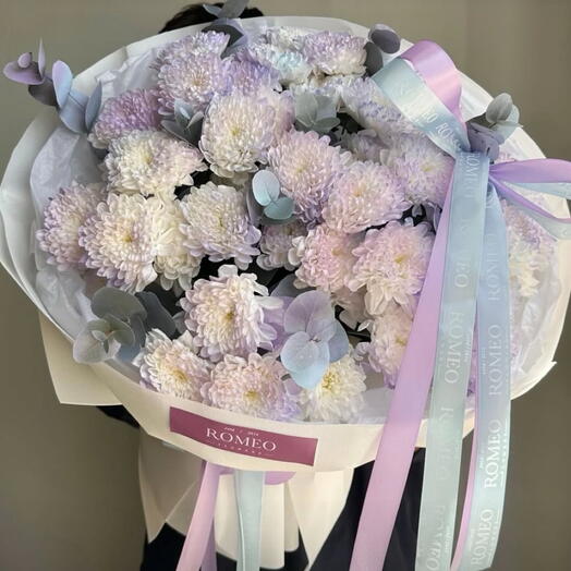 Букет из хризантем