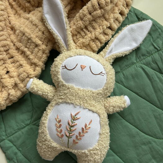 A milk bunny is a soft toy