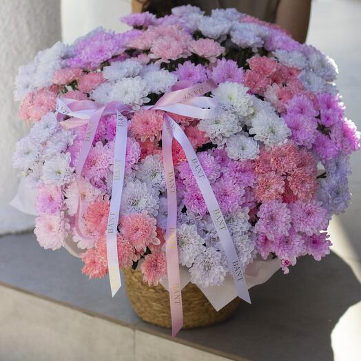 Кашпо с цветами