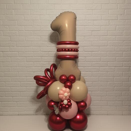 Цифра на подставке