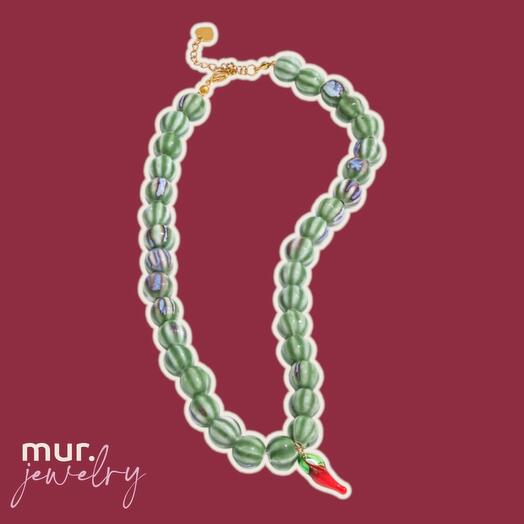 Керамические бусы с перчиком mur.pepper