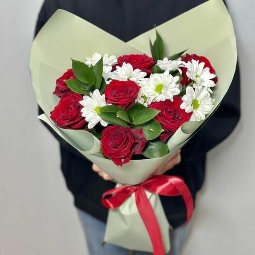 Нежный букет для мамы