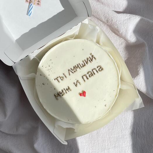 Бенто торт для мужа и папы