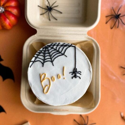 Бенто торт Boo! 👻на Хэллоуин 🎃