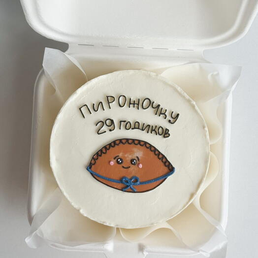 Бенто торт пирожочку на праздник