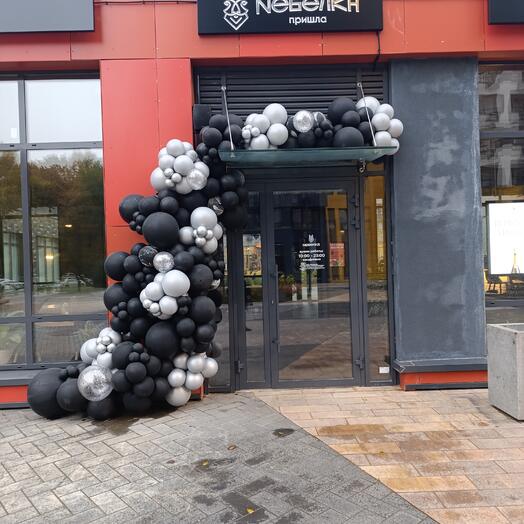 Арка из шаров