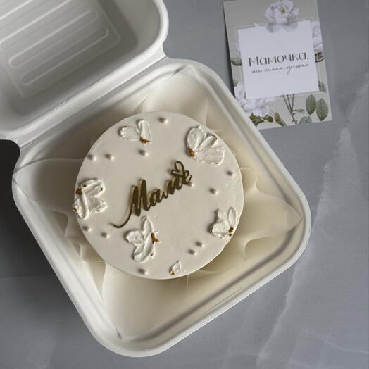 Бенто торт без сахара для любимой мамы