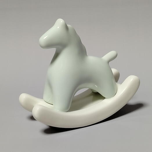 Статуэтка из керамики в виде "Лошадка" белая 🤍, символ нового года