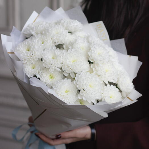 5 кустовых хризантем + десерт