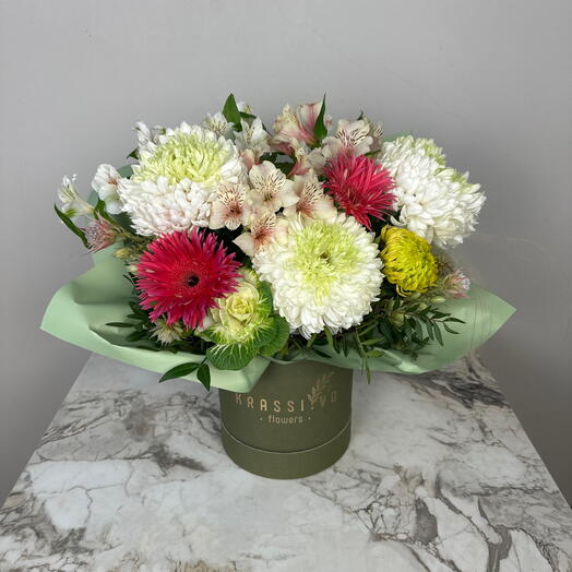 Букет «Зимний мишка»