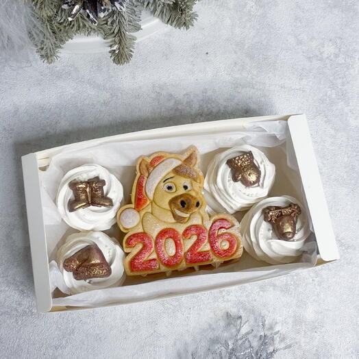 Набор зефиросендвича и зефира с шоколадом.« Юлий »