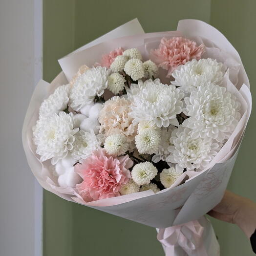 "Нежный подснежник" букет для любимой 🌸