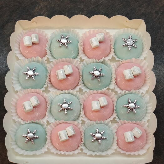 Моти набор новогодний 16 шт