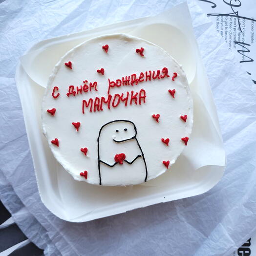 Бенто торт для мамы/ с днем рождения, мамочка/ подарок маме/ торт маме