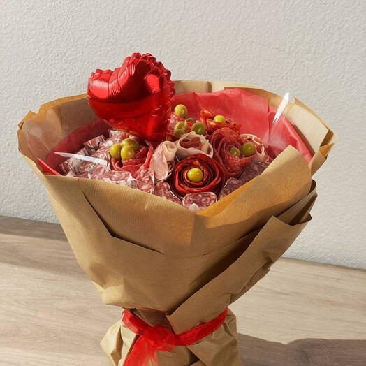 Gourmet Bouquet with Chorizo and Fuet Delights