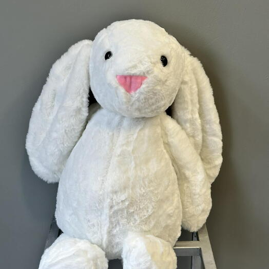 Плюшевый зайчик « белое облако»