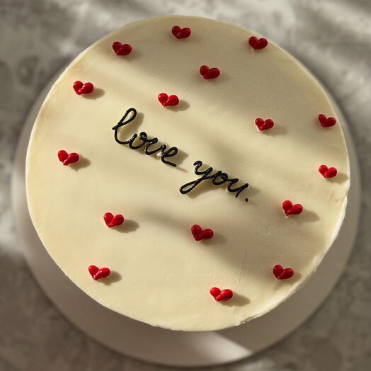 Торт Love you  1 кг