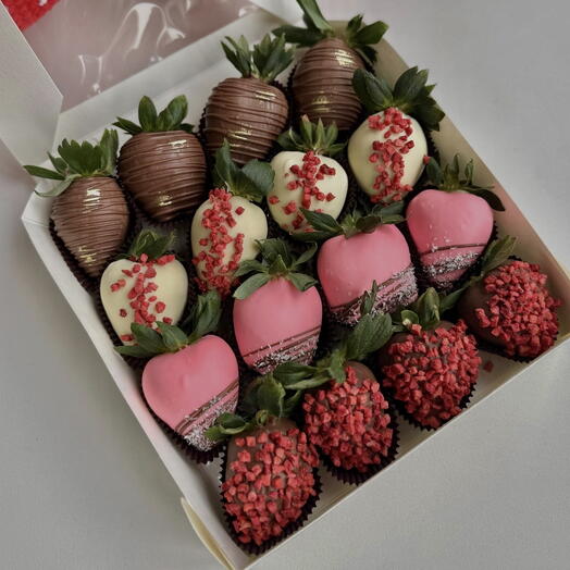 Клубника в шоколаде 💝🍓