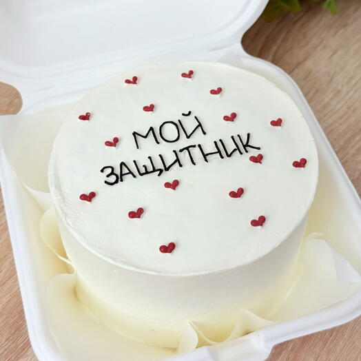 Бенто торт «Мой защитник», подарок парню, мужу