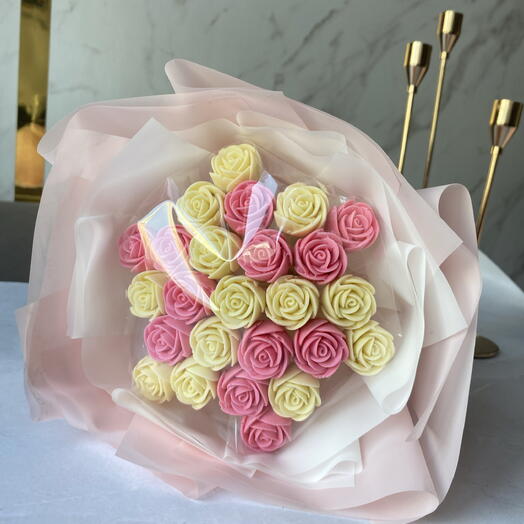 Букет из шоколадных роз жене, девушке, маме на 8 марта