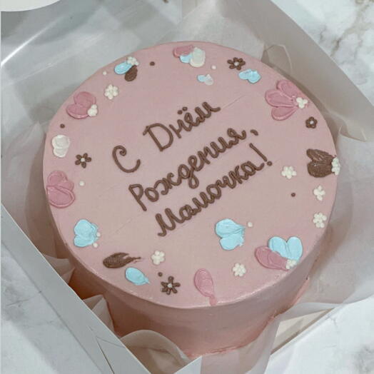 Бенто торт на день рождения маме 2