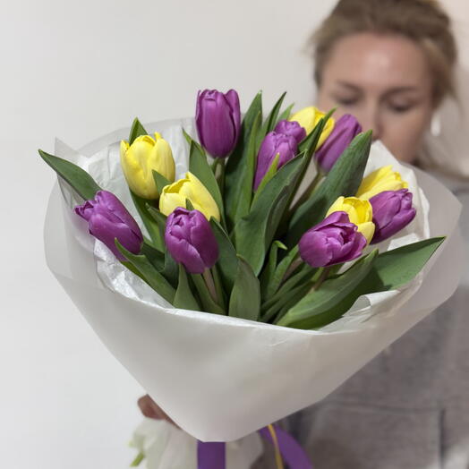 13 тюльпанов микс
