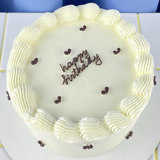 Торт ламбет на день рождения "Happy birthday"