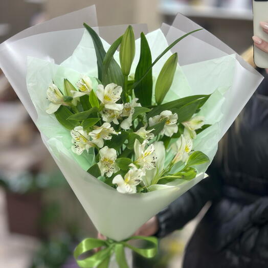 Букет Белая Нежность