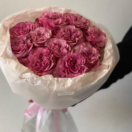 🎀WOW букет из ярких, кудрявых роз