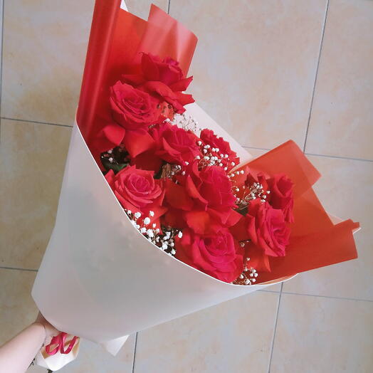 Букет из роз😍🌸️🌹