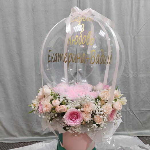 Цветы в коробке