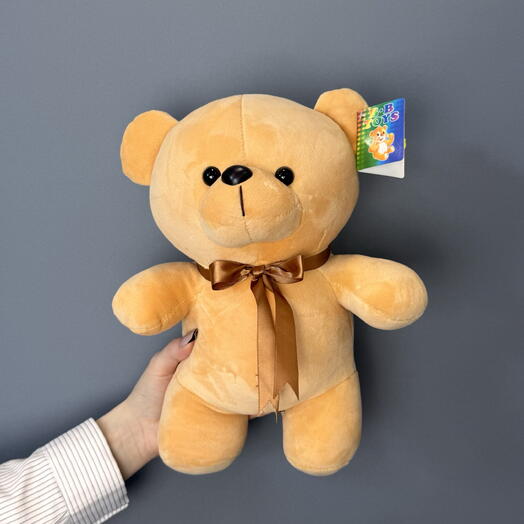 Игрушка маленький мишка бежевый