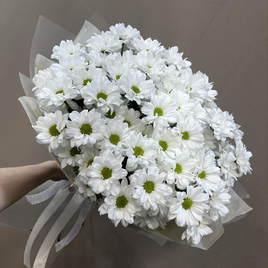 🍀Пышный и очень стойкий букет ромашковой хризантемы 🍀