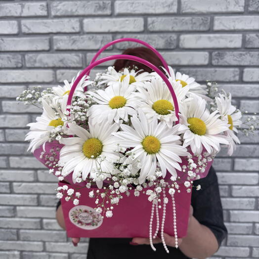 Ромашки в сумочке 🌸
