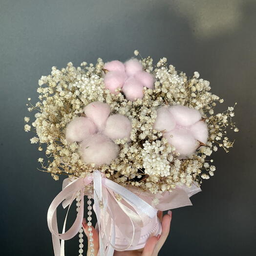 🎀Композиция с сухоцветами 🎀