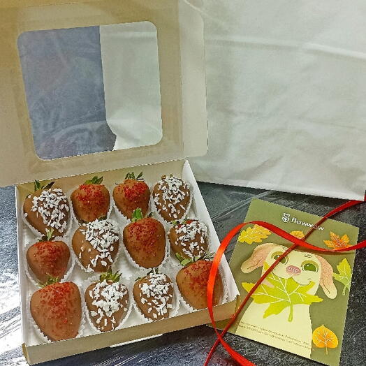 Клубника в бельгийском шоколаде