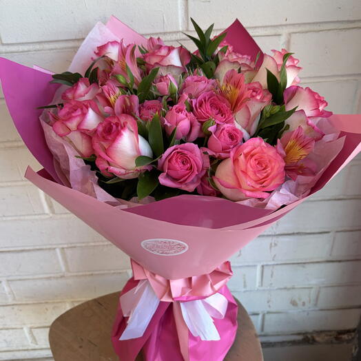 🌸Букет из розовых роз