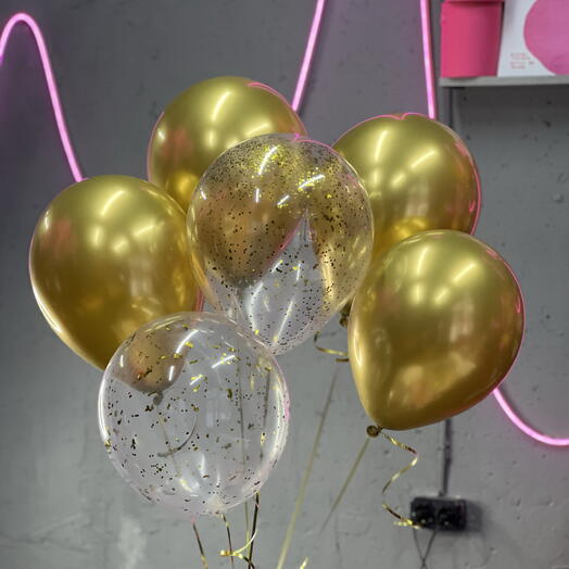 Paquete de 6 globos🤍